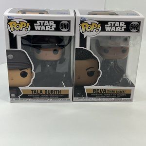 Funko Pop Tala Durith (541) Reva (542) Star Wars Obi-Wan Kenobi New Sealed